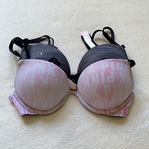 2 VS Push-up Bras